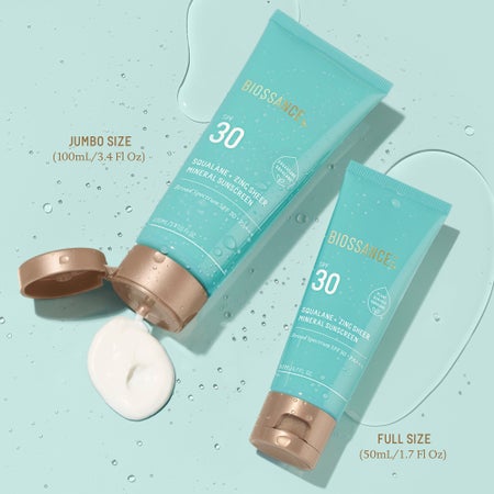 Squalane + Zinc Sheer Mineral Sunscreen Jumbo Size Image 1
