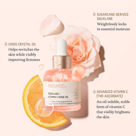 Squalane + Vitamin C Rose Oil Gift Size Image 4