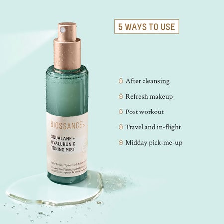 Squalane + Hyaluronic Toning Mist Image 3